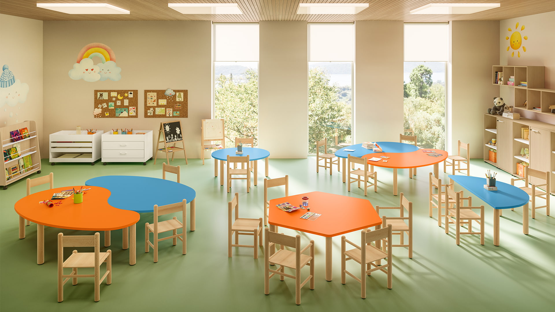 Q. Educational Infanzia pagina Aule